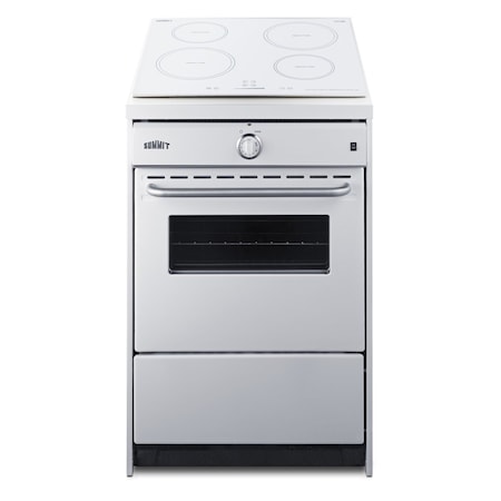 Summit 24in Wide Induction Range WEM665W