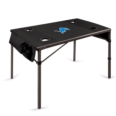 Picnic Time Family Of Brands NFL Detroit Lions - Travel Table Portable Folding Table 799-00-179-114-2