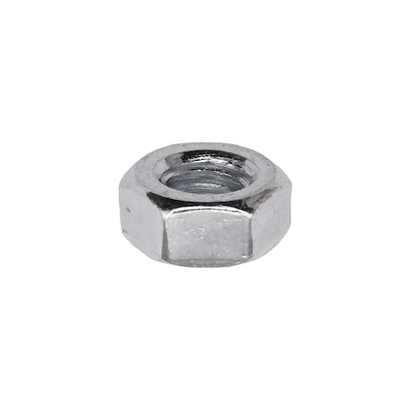 Auveco 6mm-1.0 DIN 934 Hex Nut - Zinc, 100PK 14450