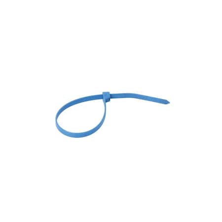 Detectamet Cable Ties, 92 mm L, Blue, Nylon, 100 PK 800-CT01-S139-X39