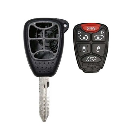 Aks Keys 2004 - 2007 Chrysler Remote Key Shell 6B RS-CHRYS-06