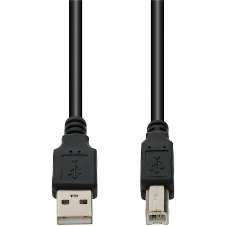 Add-On Addon 12Ft Usb 2.0 (A) Male To Usb 2.0 (B) Male Black Extension Cable USBEXTAB12