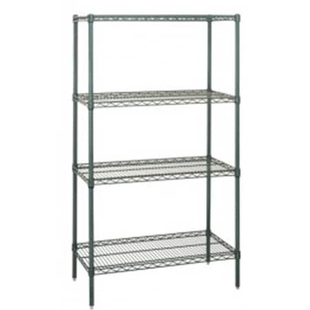 Betterbeds Proform Wire 4 Shelf Unit - 24 x 54 x 74 in. BE1137183