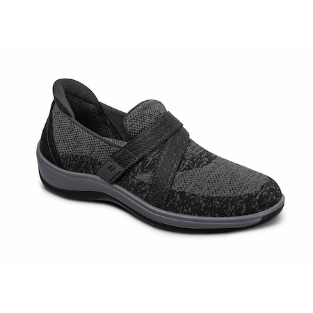 Orthofeet Amalya Wmn Hf Athl Blk, Size 11.5 80061