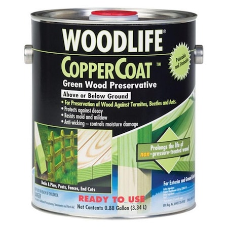 Woodlife 1901A Coppercoat Wood Preservative- 4PK WO10990