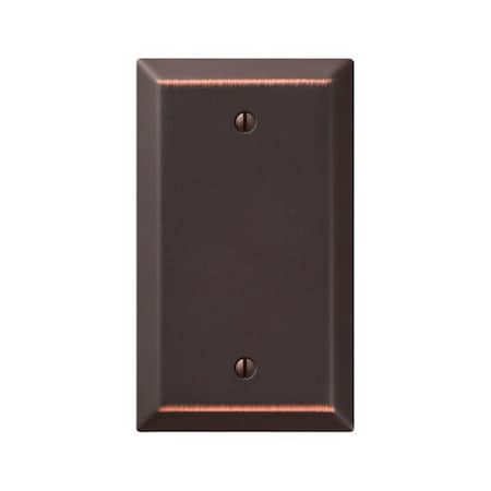 Amerelle 163BDB 1 Blank Wall Plate Aged Bronze 3501400