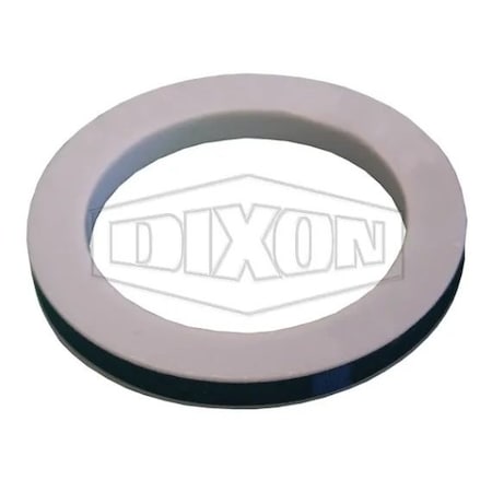 Dixon Cam and Groove Envelope Gasket, 6 in Nominal, PTFE, Domestic 600-G-TF