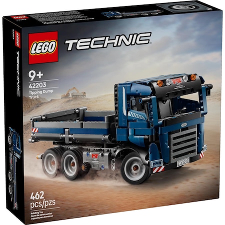 Lego Technic Tipping Dump Truck Building Set Multi 462 pc 42203