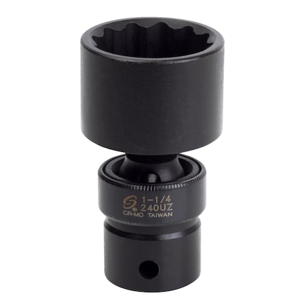 Sunex 1/2 in Dr 12 Pt Universal Impact Socket 1 1/4 in 240UZ
