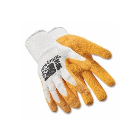 Hexarmor SharpsMaster II 9014 Needlestick Gloves, A9 Cut, Medium, White/Orange 572-9014-M8