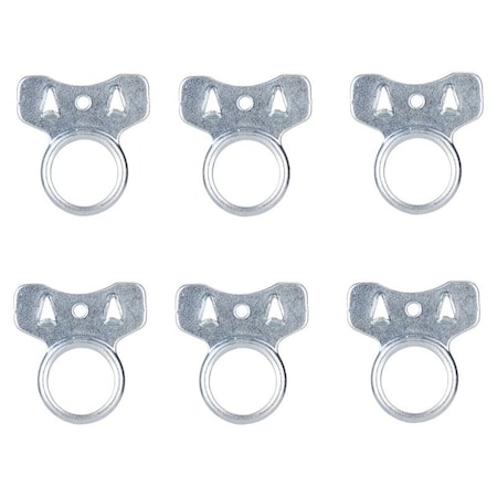 Prosource Picture Hanger, 2 lb, Steel, Zinc, Zinc, Nail-In Mounting PH-121132-PS