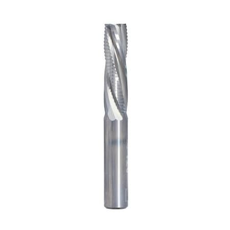 Qic Tools 1/2in Four Flute Finishing/Roughing Compression Solid Carbide Bit 3inL RSC43.120.11