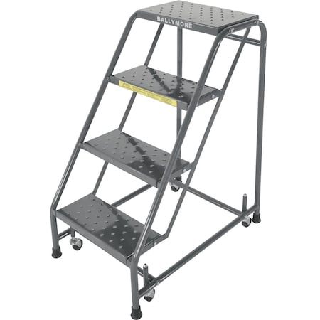 Ballymore Rolling Ladder, Steel, 38 in.H 418PSU