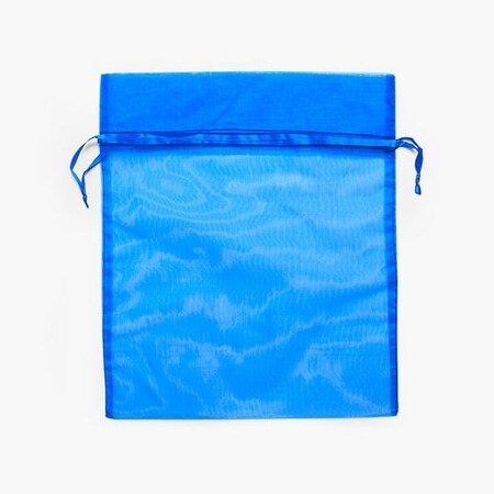 Nashville Wraps Royal Blue Organza Bags, 12x14, 10PK B81422