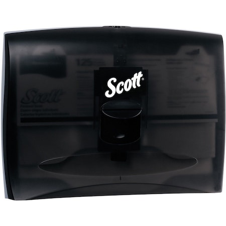 Scott Personal Seat Cover Dispenser (09506), Black, 17.5" x 13.25" x 2.25" (Qty 1) 09506