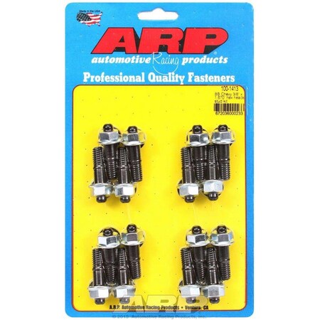 Arp 100-1413 6-Point Header Stud Kit for Big Block Chevy - 0.38 x 1.67 in. OAL, 16PK ARP100-1413