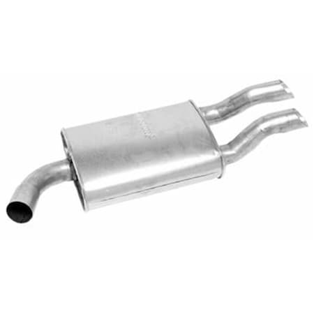Walker 22397 Exhaust Muffler For 1985-1990 Chevrolet Corvette - Silver W22-22397