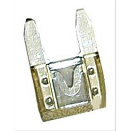 Upgrade 65151 Mini-Blade Fuse - Clear 25 Amp, 5PK UP3027285