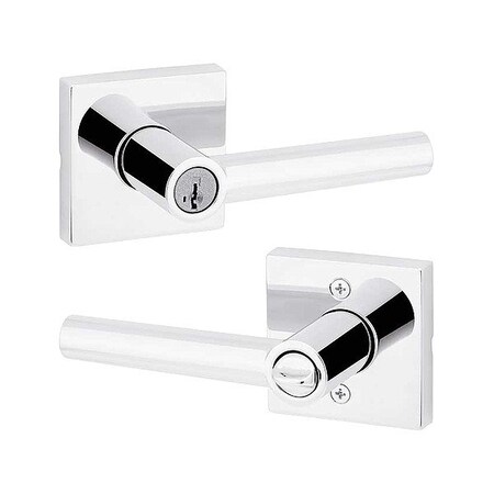 Kwikset Door Lever Lockset, 1 3/8-1 3/4" Thick 740MIL-SQT-26-SMT-6AL-RCS