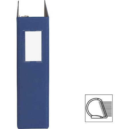 Business Source Slanted Dring Binders, Blue BSN33111