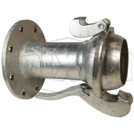 Dixon Type B Quick Connect Fitting, 4 in, Male x Class 150 ASA Flange, Steel, Domestic MC3134
