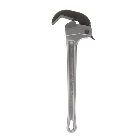 Ridgid 18" Aluminum RapidGrip Wrench, 3" Pipe Capacity, 2-1/2" Fittings Capacity 12698