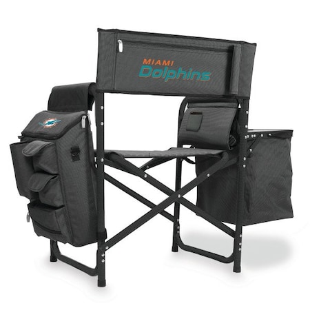 Picnic Time Family Of Brands NFL Miami Dolphins - Fusion Camping Chair 807-00-679-174-2