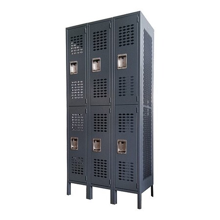 Zoro Select Wardrobe Locker, 36 in W, 18 in D, 78 in H 794JA0