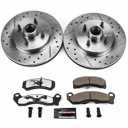 Powerstop FRONT STREET WARRIOR BRAKE KIT K1279-26