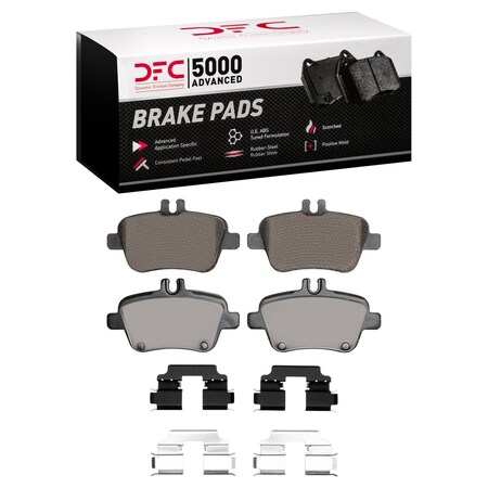 Dfc 5000 Advanced Disc Brake Pad Set, 1552-1646-01
