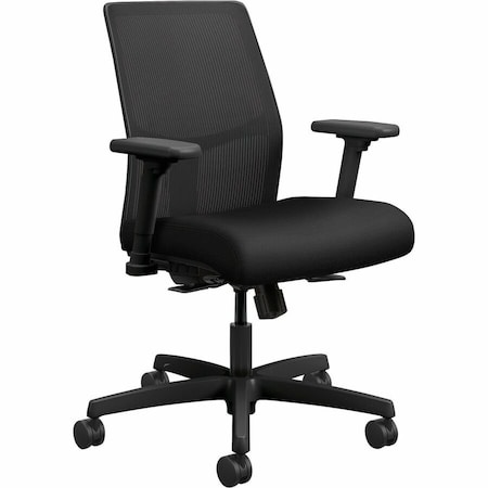 Hon Ignition Seating Mid-back Task Chair - Black Seat Color - Fabric Seat Material - Mesh Back ITLMKD1MC10B