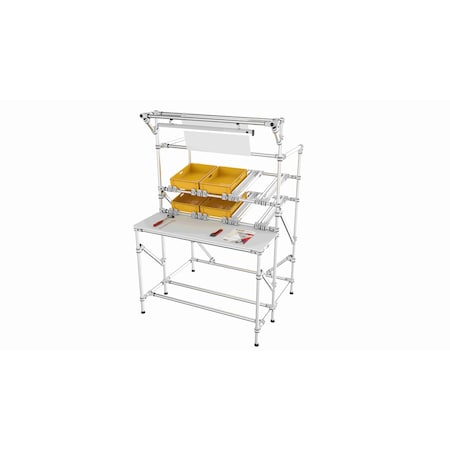 Trilogiq Assembly Workstation With Tubular Picking For Klt'S And Led. 21030-01