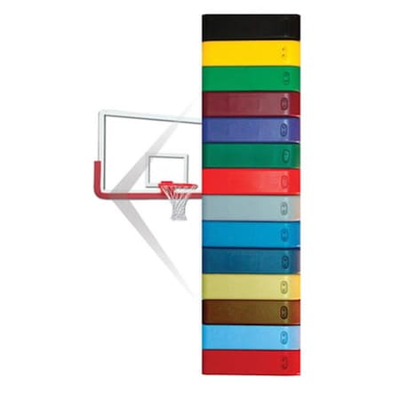 Gared Sports Pro-Mold Backboard Padding - Forest Green PMCEFST