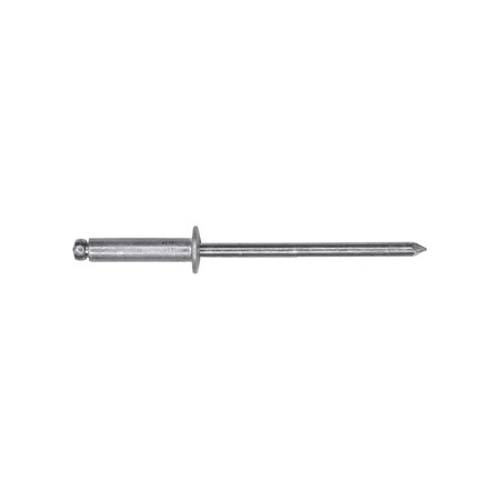 Auveco Blind Rivet 1/4in Head Diameter 1/2in Rivet Length, 100PK 16031