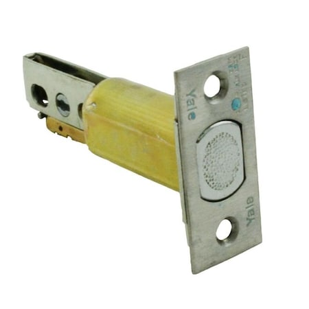 Assa Abloy Accentra 2-3/4in Backset Square Corner Deadbolt Latch US32D 630 Satin Stainless Steel Finish D34630