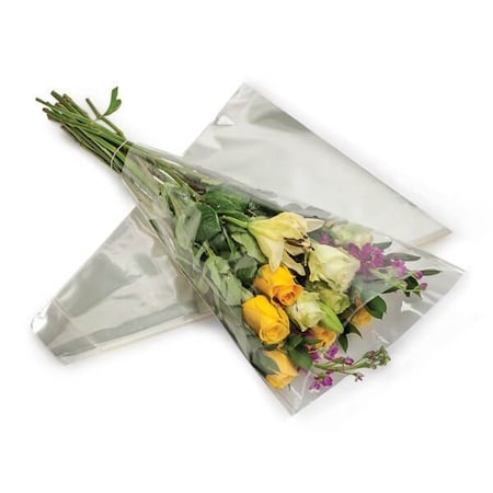 Nashville Wraps Clear Bouquet Sleeves, 3x16x10, 50PK 1610CBS
