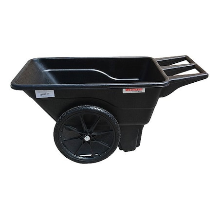 Westward Wheelbarrow, PP, 7-1/2 cu ft, Flat Free 829LG2