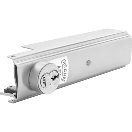 Phi Apex Alarm Kit, Wide Stile, 4 Ft. Device, Battery Operated, Satin Stainless Steel ALK-4 630