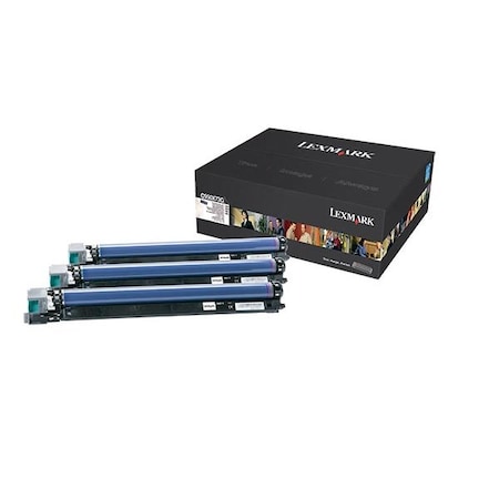 Lexmark X950, X952, X954, XS955 Photoconductor 3-Pack For Use in Cyan, Magenta, Yellow or Black C950X73G