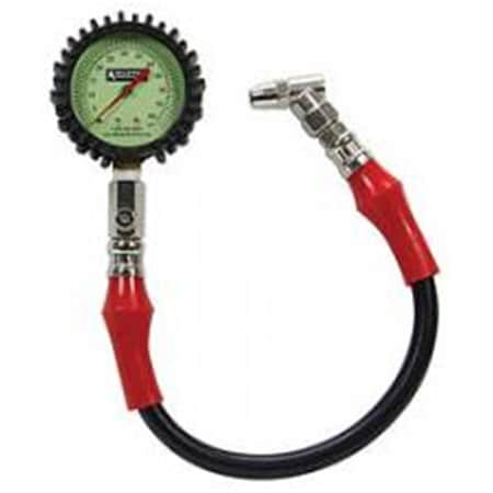 Powerhouse 2.25 in. Glow In The Dark 0-60 PSI Tire Pressure Gauge PO3618662