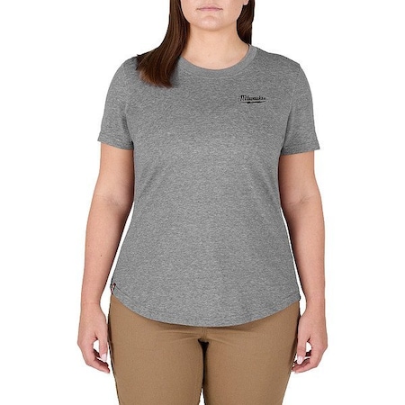 Milwaukee Tool Work Shirt, XS, Gray, Women's F452G-XS