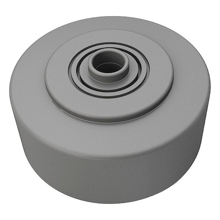 Tennant WHEEL, 02.5D 1.25W 0.38B, RBR, GRAY 4045230
