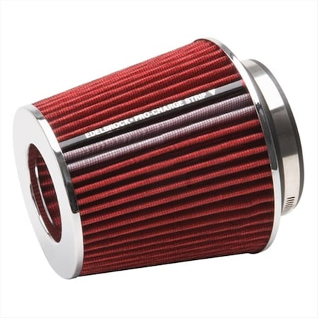Strike3 43641 Air Filter - Red- Chrome ST3561801