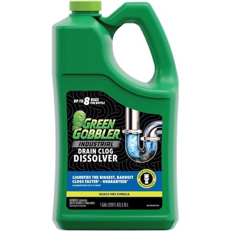 Green Gobbler Liquid Drain Clog Remover 1 gal G8021J