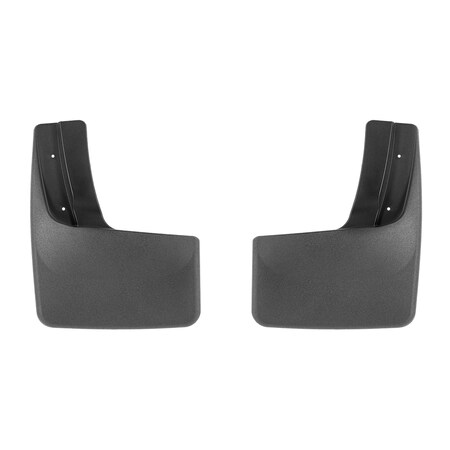 Weathertech Black, No Drill MudFlaps 120167