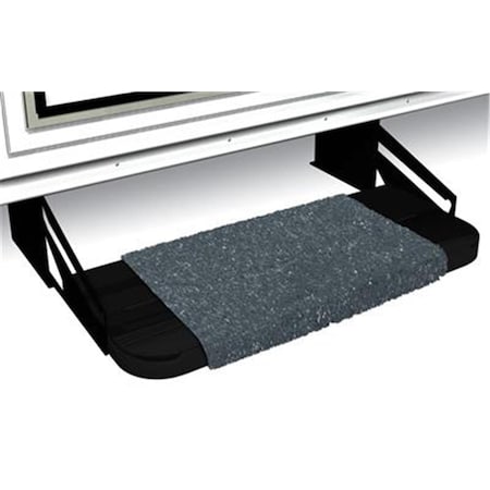 Powerhouse 21043 Wraparound Entry Step Rug - Stone Gray PO344302