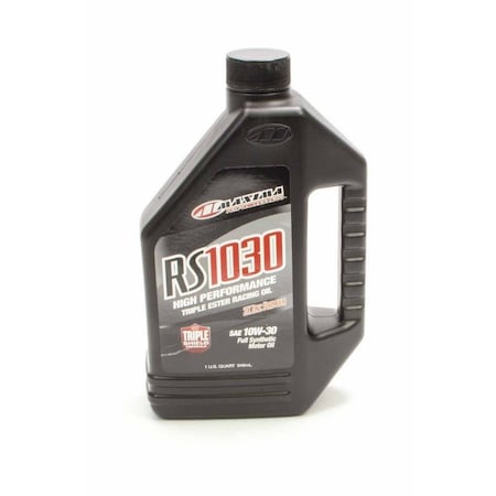 Maxima Racing Oils 1 qt RS Motor Oil 10W30 Synthetic MAX39-01901S