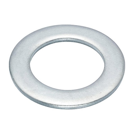 Zoro Select Flat Washer, For Screw Size 7/8 in , Aluminum Plain Finish, 5 PK WASB78NAL