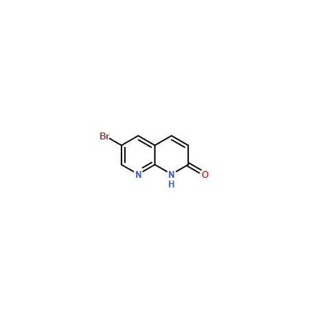 Ak Scientific 6-Bromo-[1, 8]naphthyridin-2(1H)-one (1g), CAS 72754-05-3 Y9930-1g