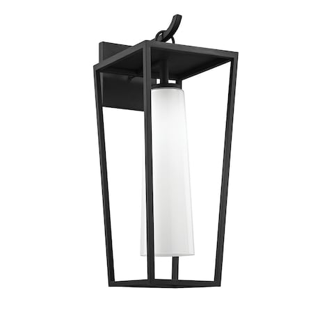 Troy Lighting Mission Beach 1 Light Wall Sconce 9 In. Textured Black B6353-TBK